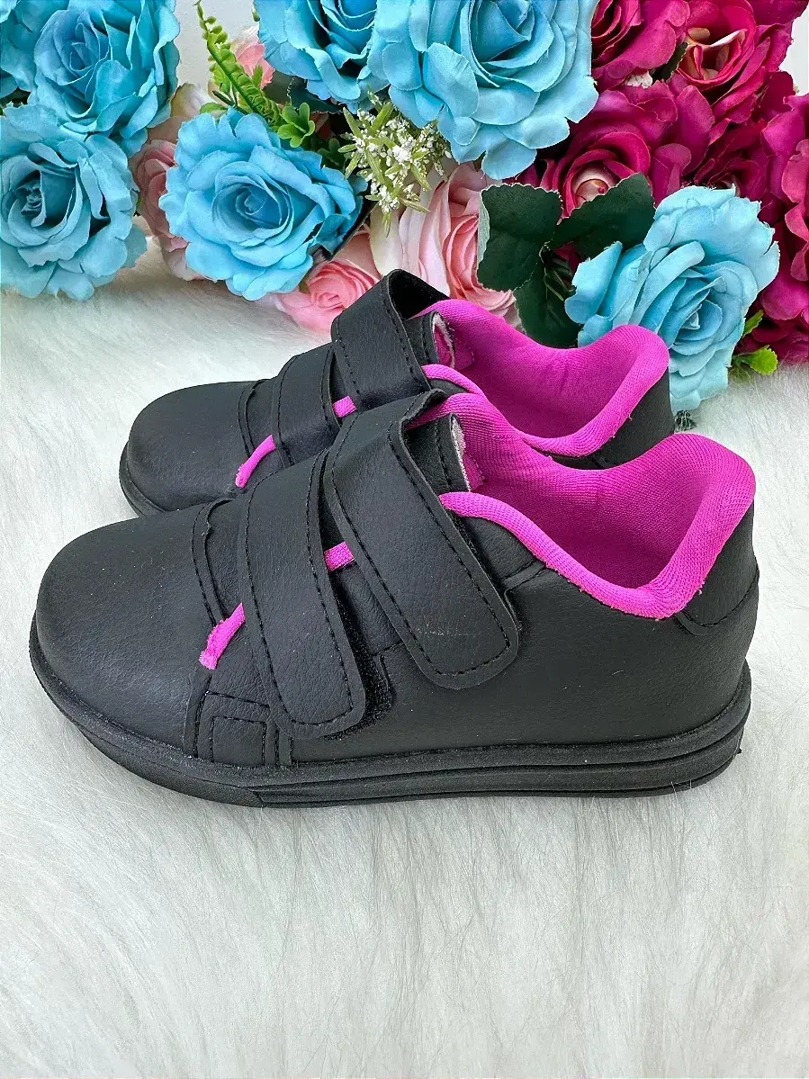 Tenis vivi preto pink, foto 3