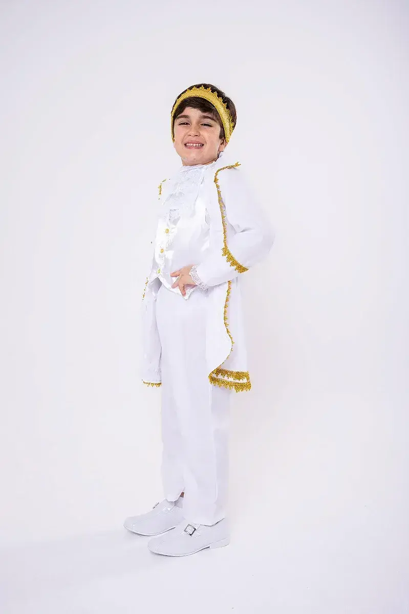 Fantasia principe conde william branco, foto 3