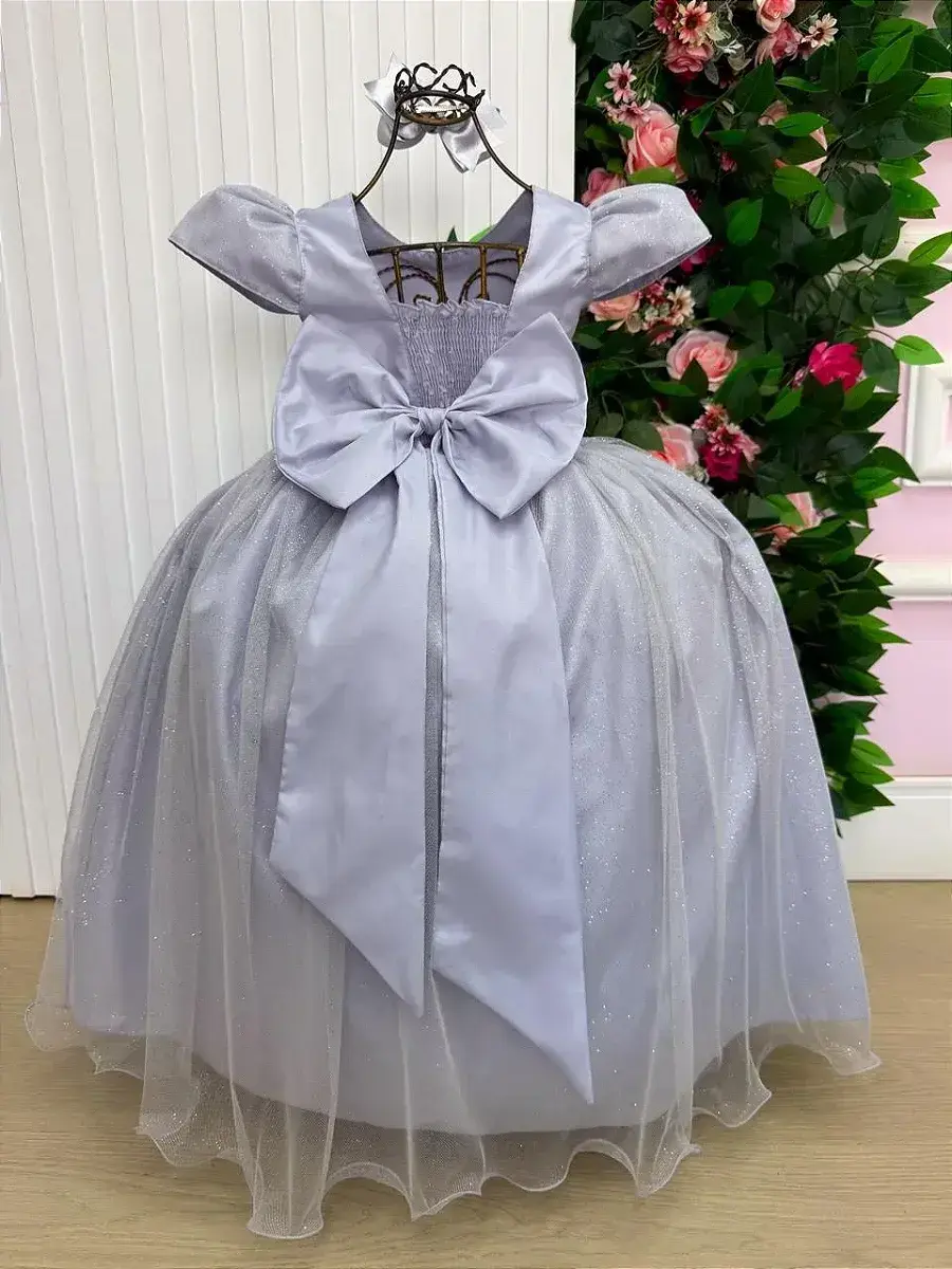 Vestido longo heloisa prata, foto 5