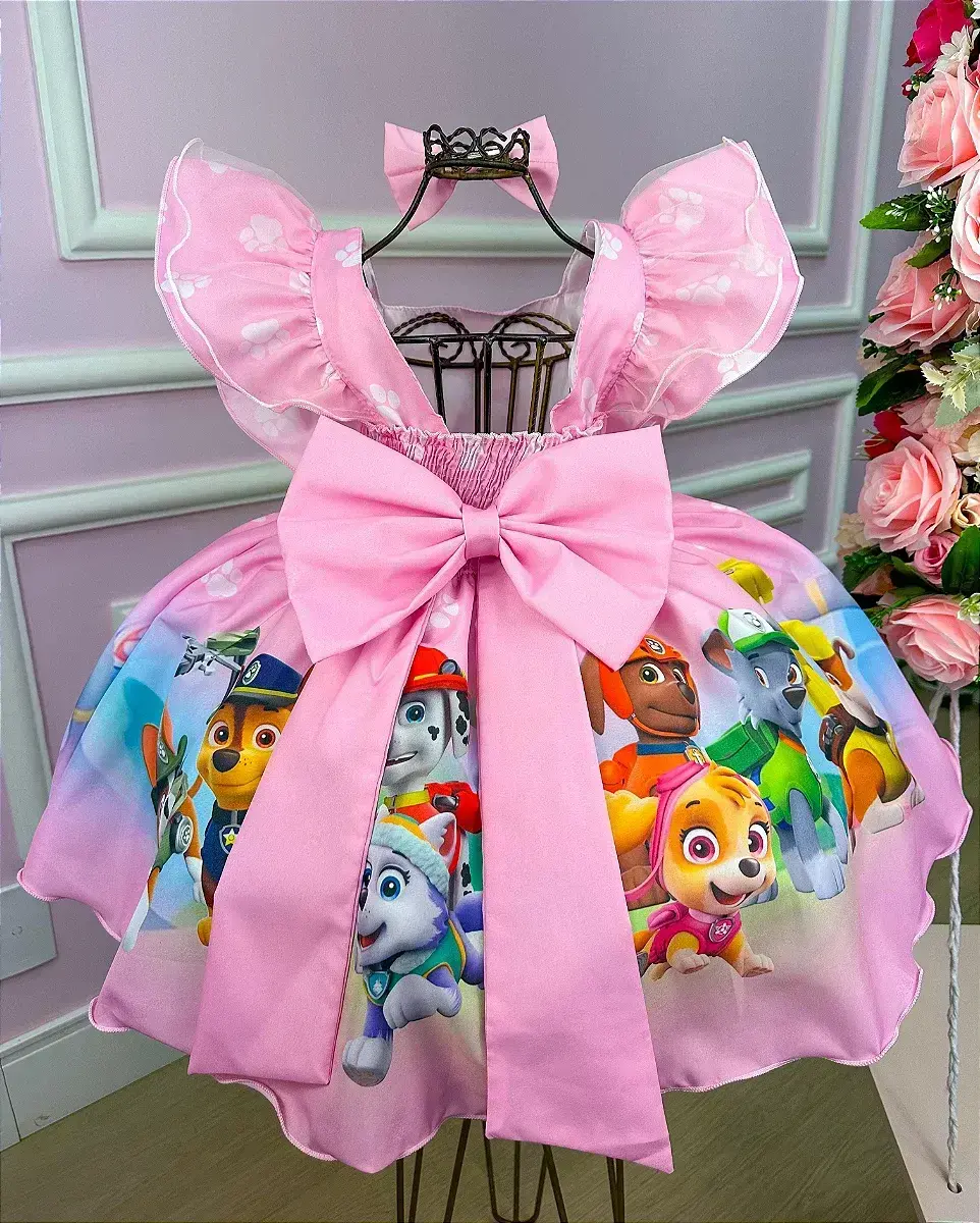 Vestido festa esquadrão canino, foto 4