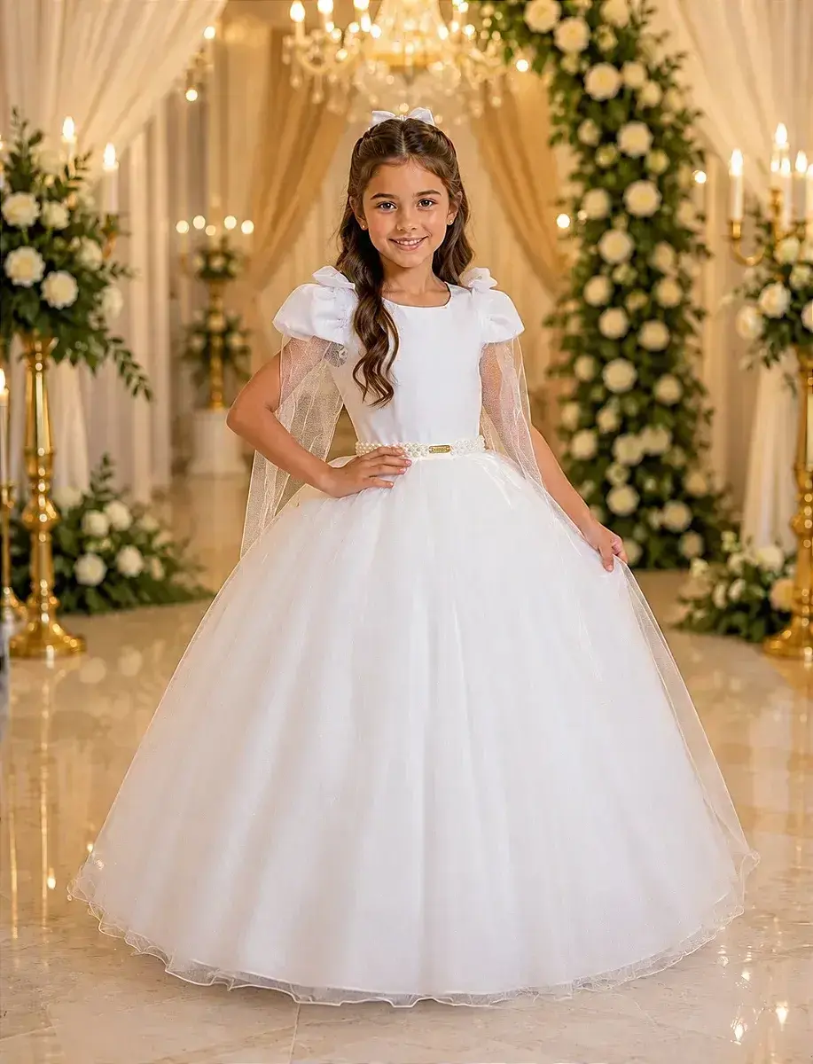 Vestido longo diamante branco, foto 2
