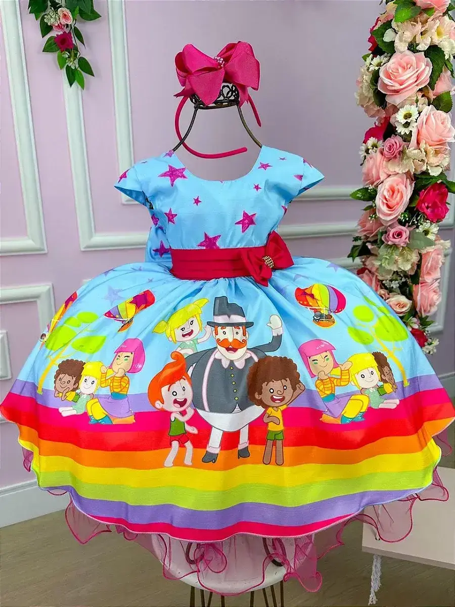 Vestido festa mundo bita