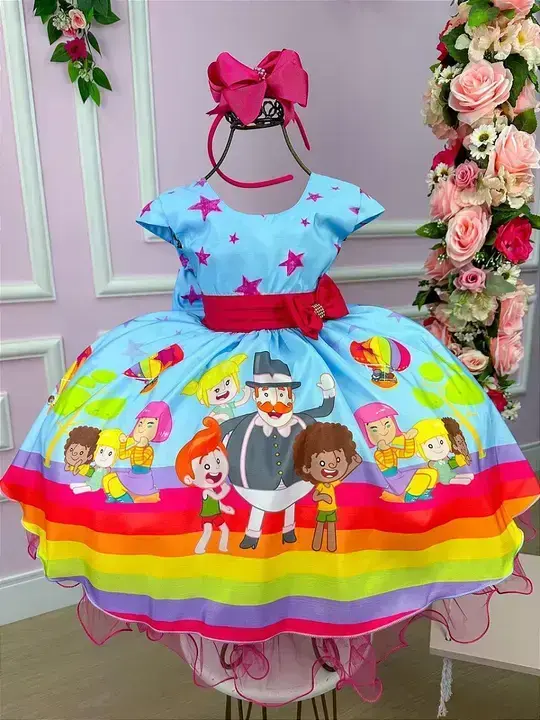 Vestido festa mundo bita