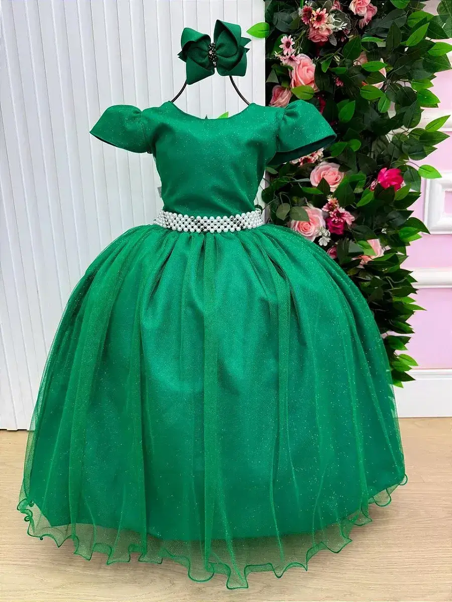 Vestido longo heloisa verde bandeira, foto 2
