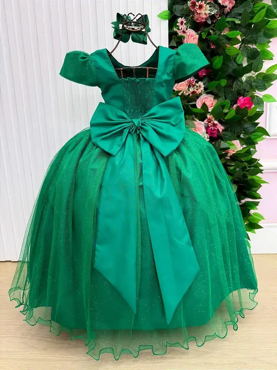 Vestido longo heloisa verde bandeira, foto 5
