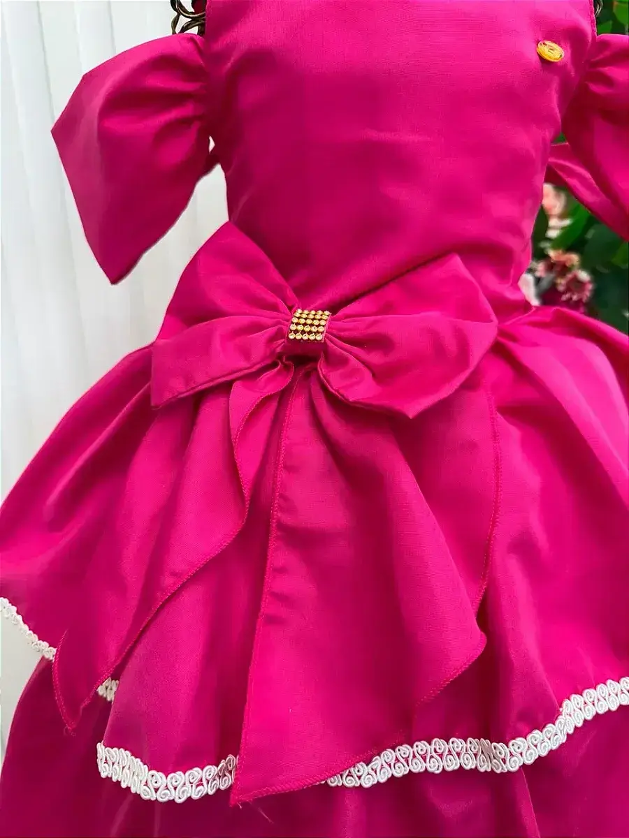 Vestido longo safira pink, foto 4