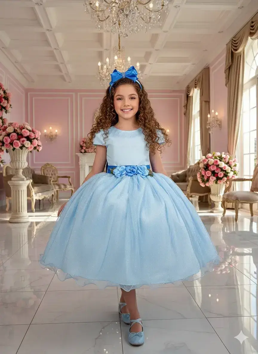 Vestido luiza azul