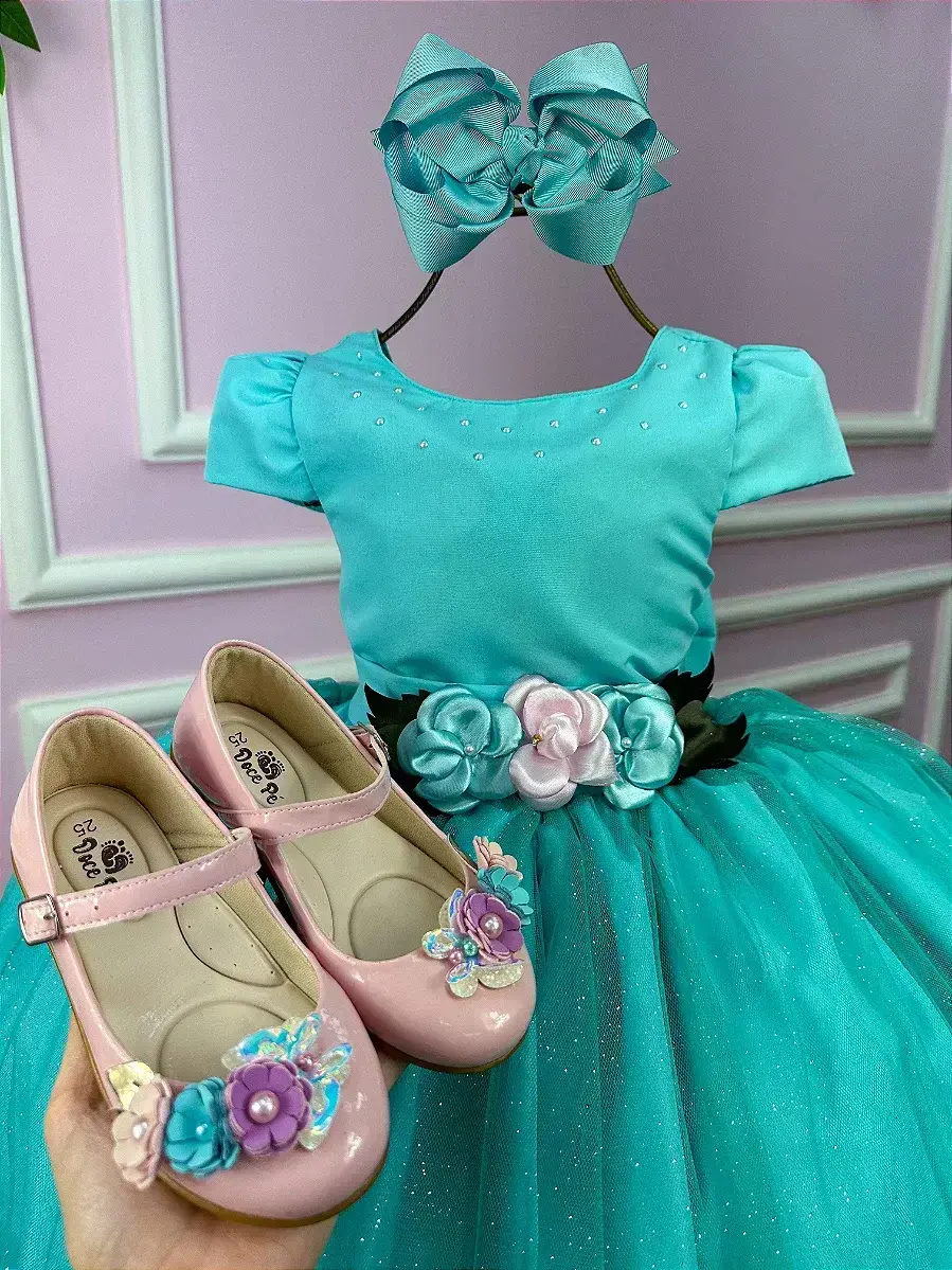 Vestido luiza verde tiffany, foto 7