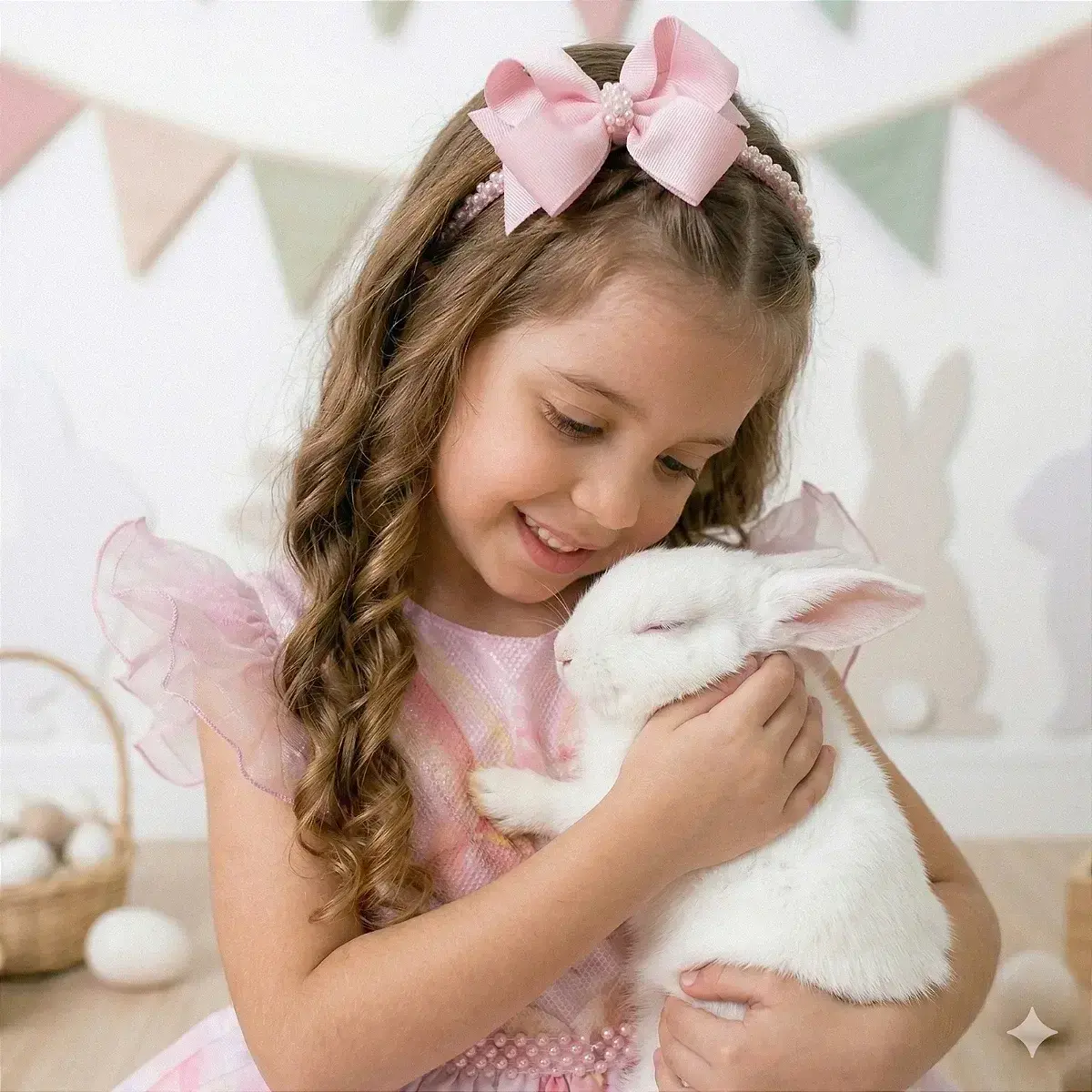 Vestido coelhinho rosa, foto 4