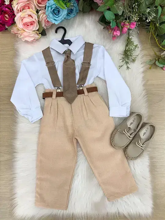 Conjunto rafael suspensorio caramelo beige