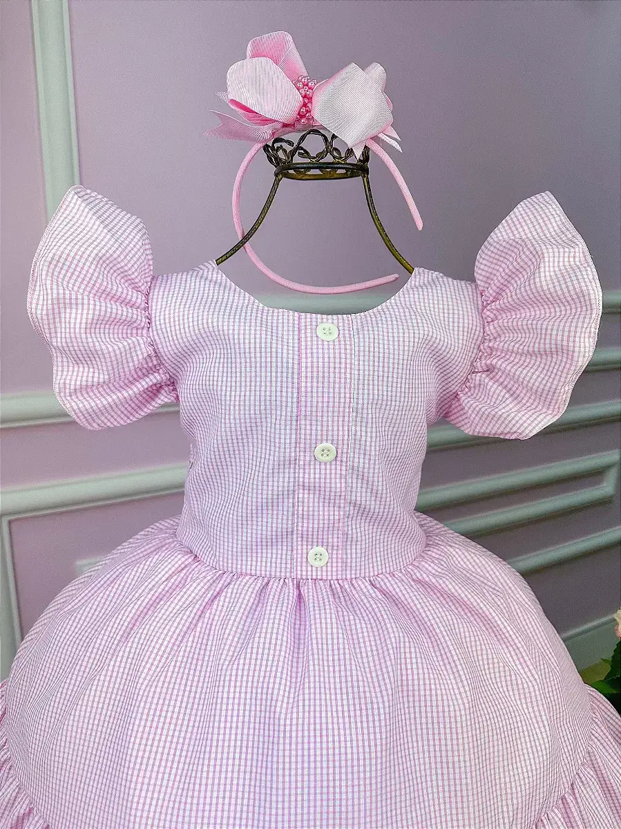Vestido junino modinha rosa, foto 2