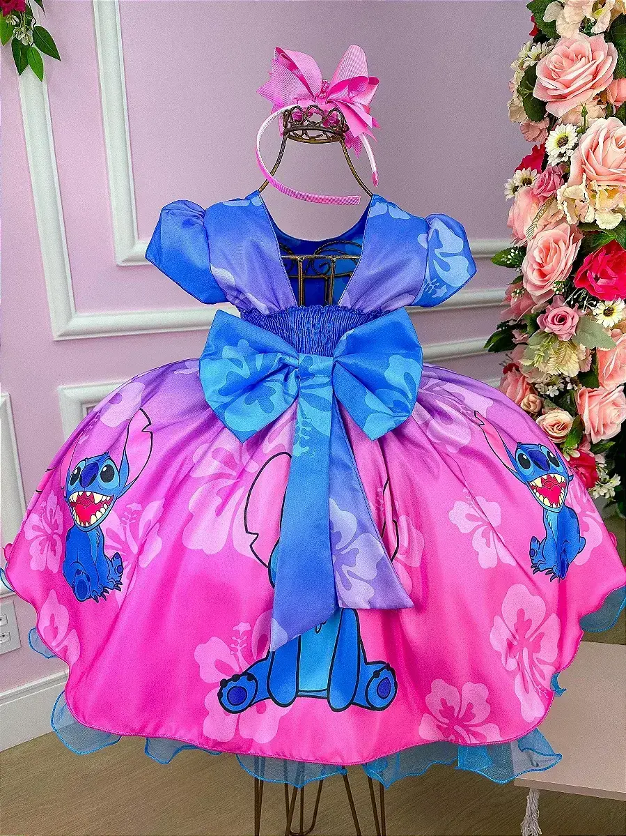 Vestido festa Lilo e Stitch, foto 3