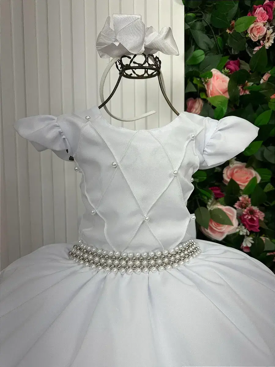 Vestido ariane longo branco, foto 5