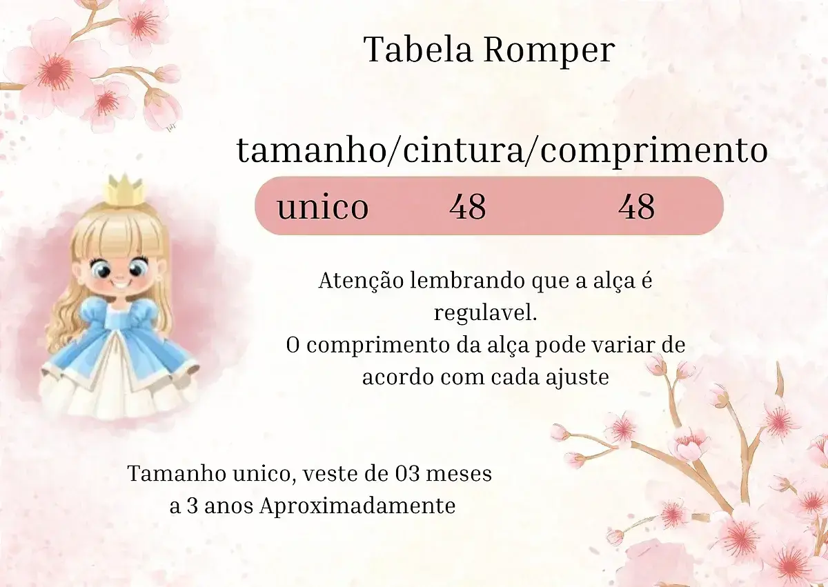 Guia de tamanhos