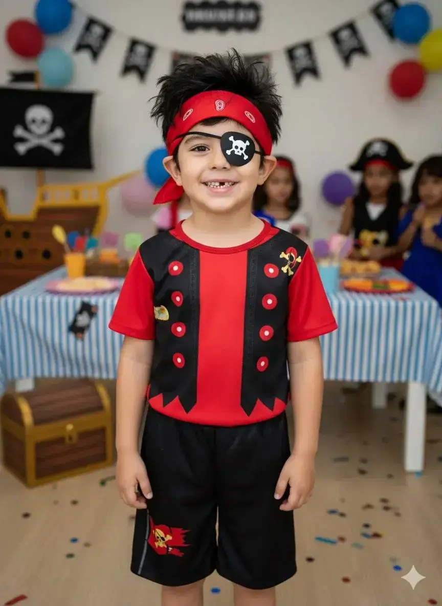 Fantasia Halloween pirata