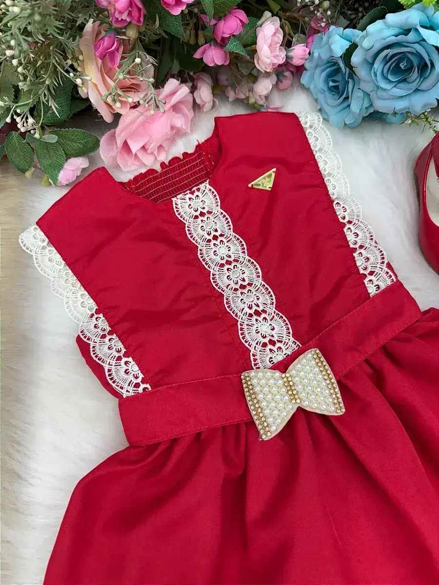 Vestido valeria vermelho, foto 2
