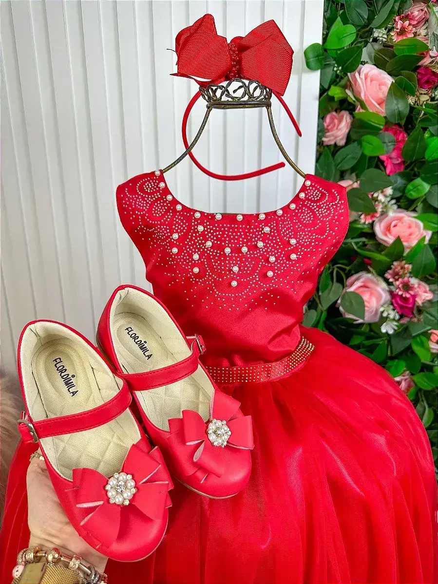 Vestido longo regata vermelho, foto 4