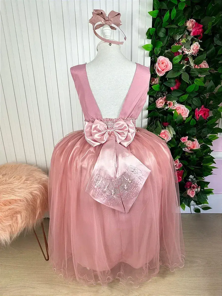 Vestido longo regata rosê, foto 5