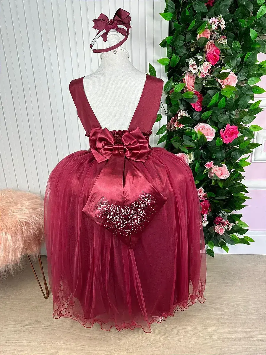 Vestido longo regata marsala, foto 4
