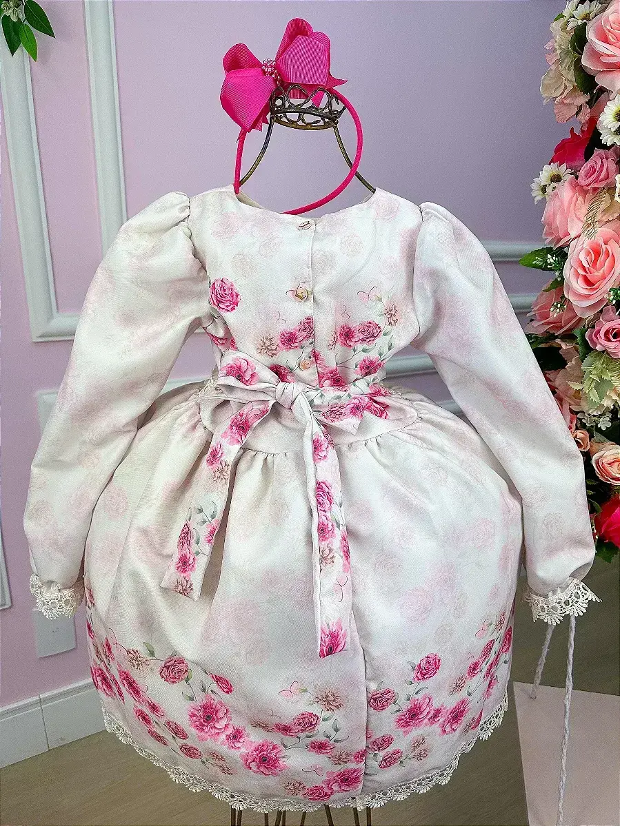 Vestido jardim encantado inverno off, foto 5