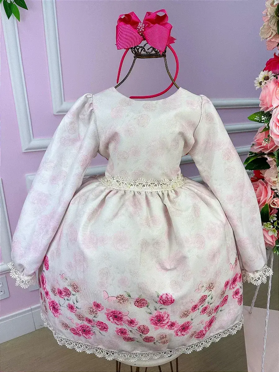 Vestido jardim encantado inverno off, foto 2