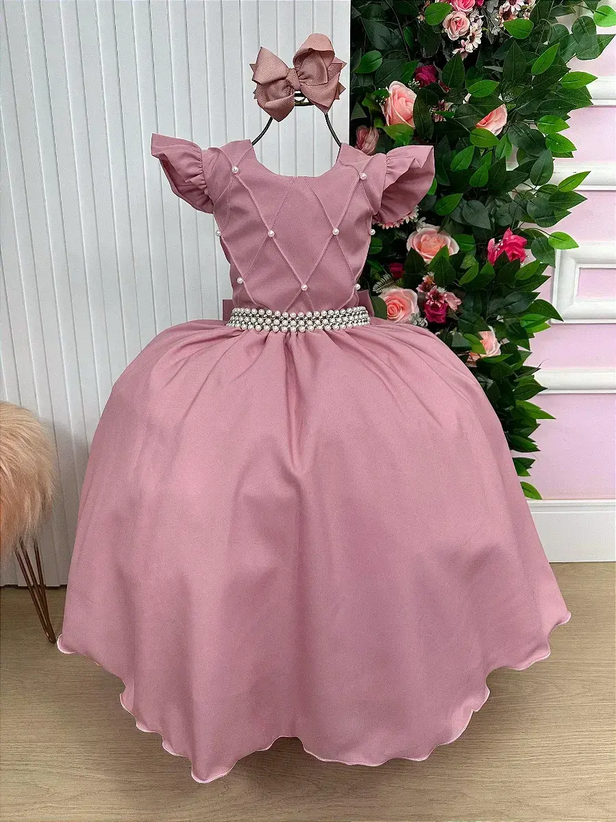 Vestido ariane longo rosê, foto 7