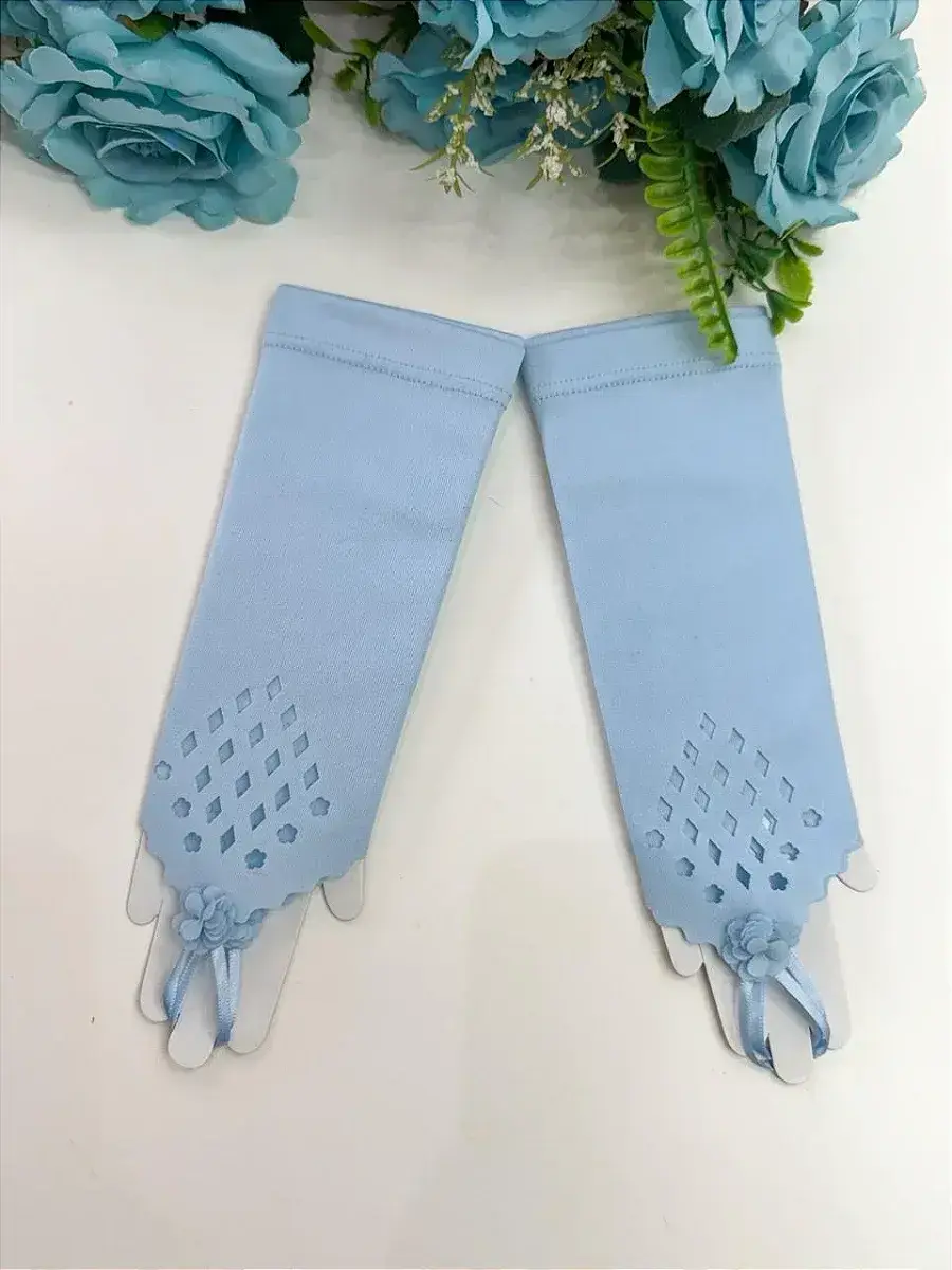 Luva azul