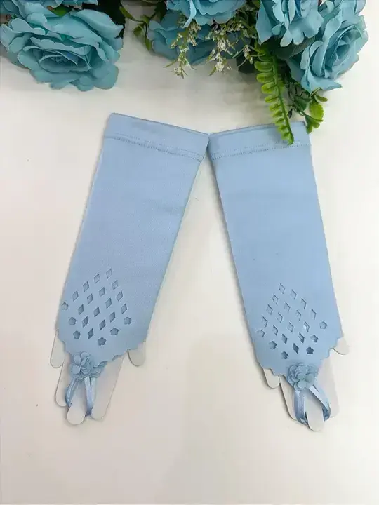Luva azul
