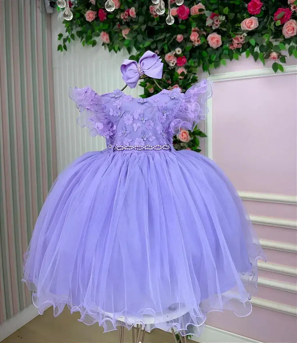 Vestido angelie lilás, foto 4