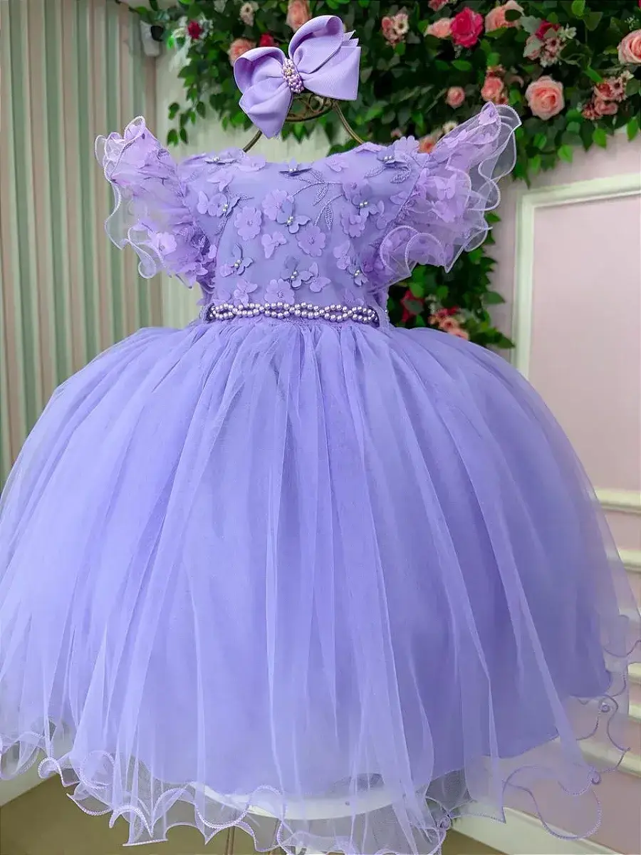 Vestido angelie lilás, foto 5