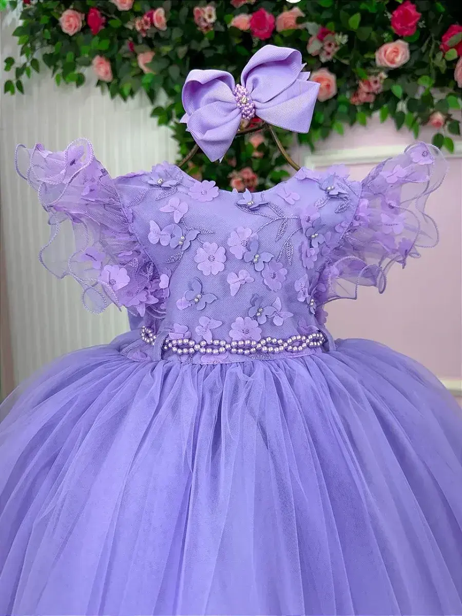 Vestido angelie lilás, foto 6