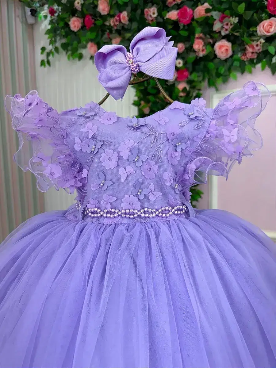 Vestido angelie lilás, foto 7