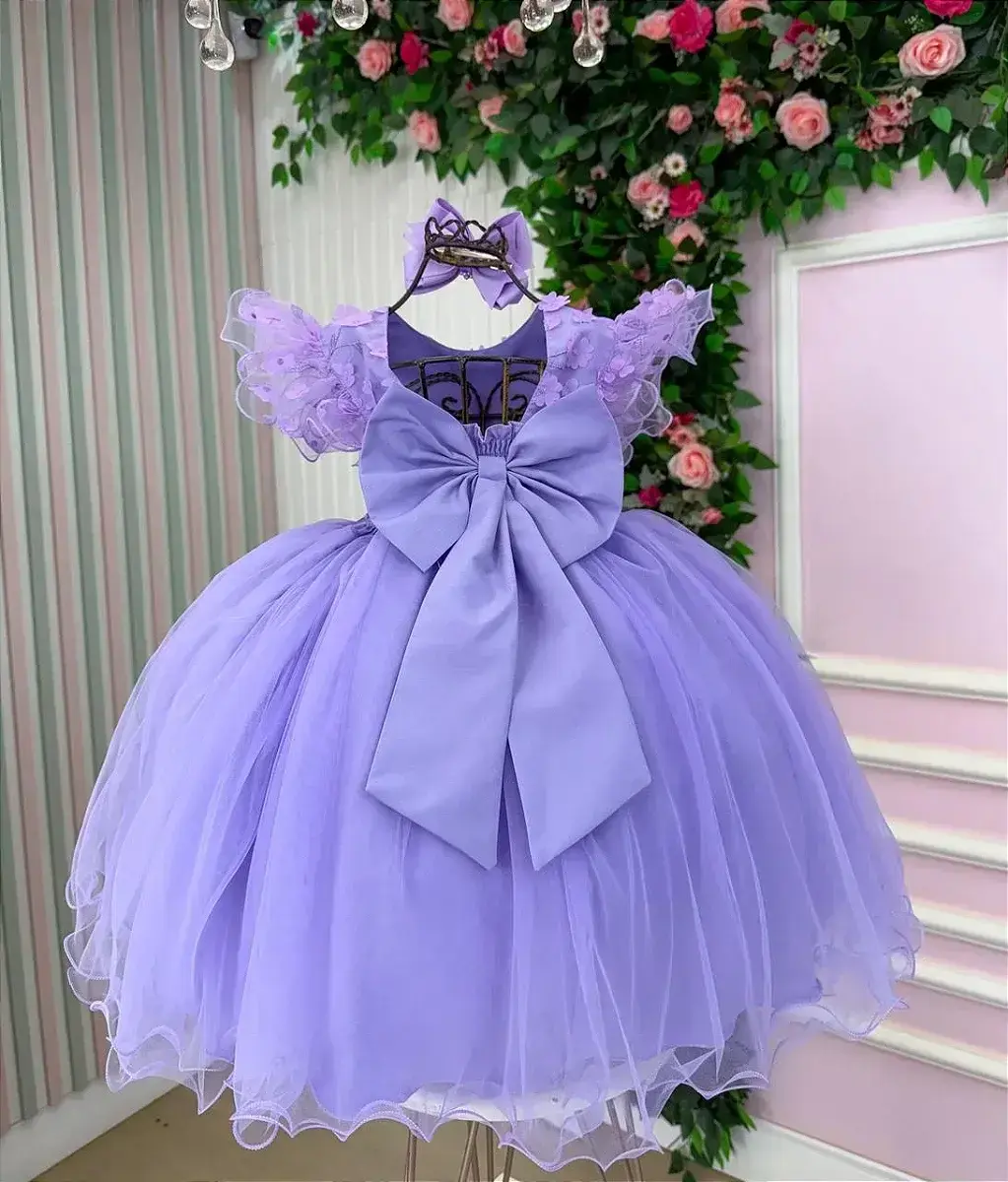Vestido angelie lilás, foto 8