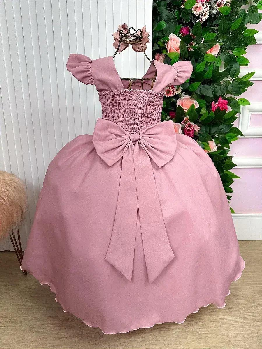 Vestido ariane longo rosê, foto 9