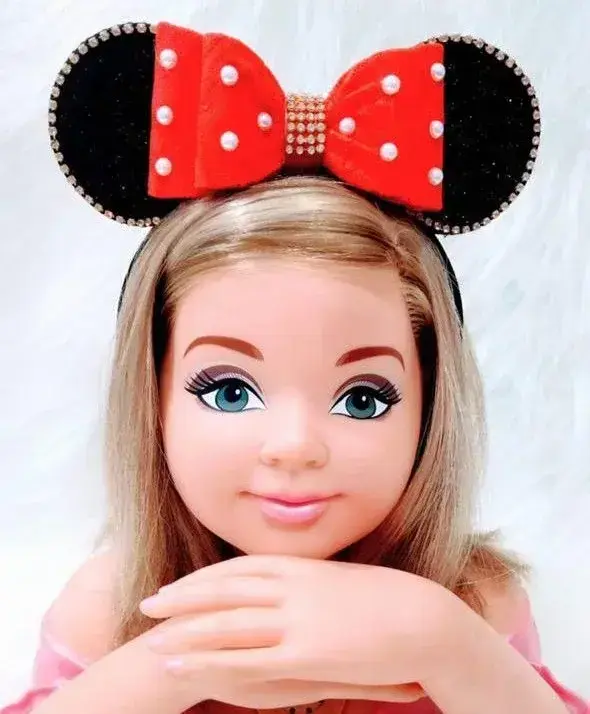 Tiara Minnie vermelha