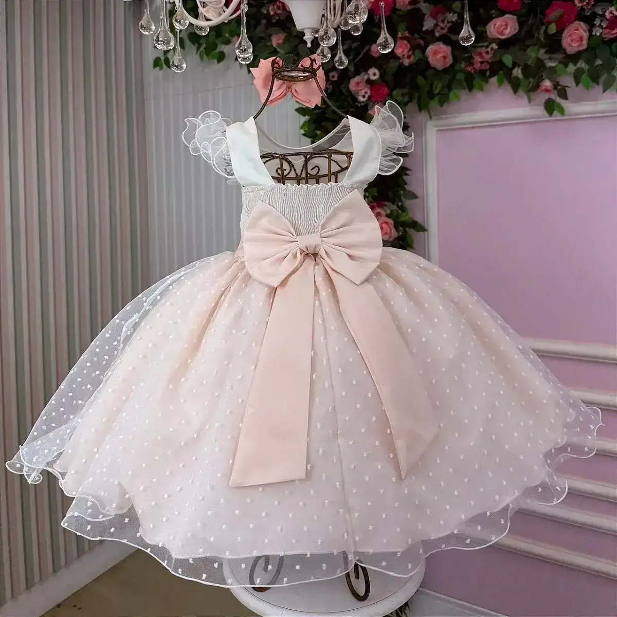 Vestido betani pessego, foto 6