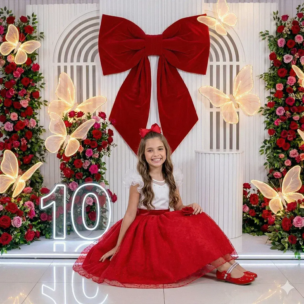 Vestido betani vermelho, foto 2