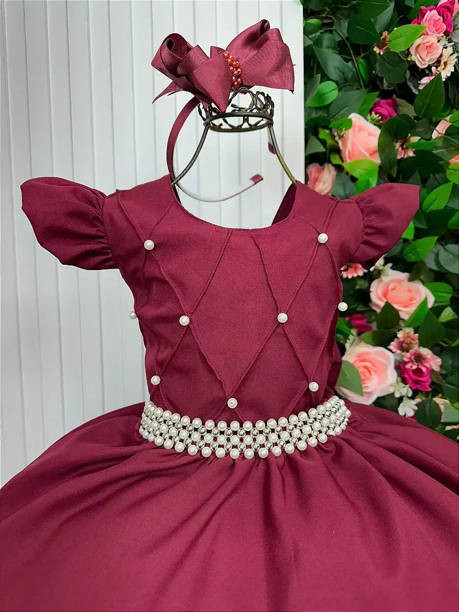 Vestido ariane longo marsala, foto 7