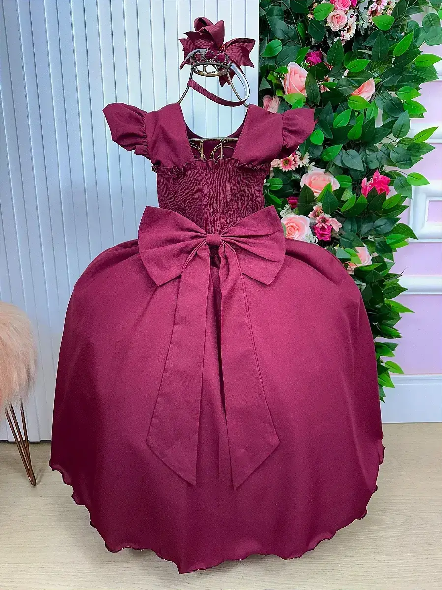 Vestido ariane longo marsala, foto 8