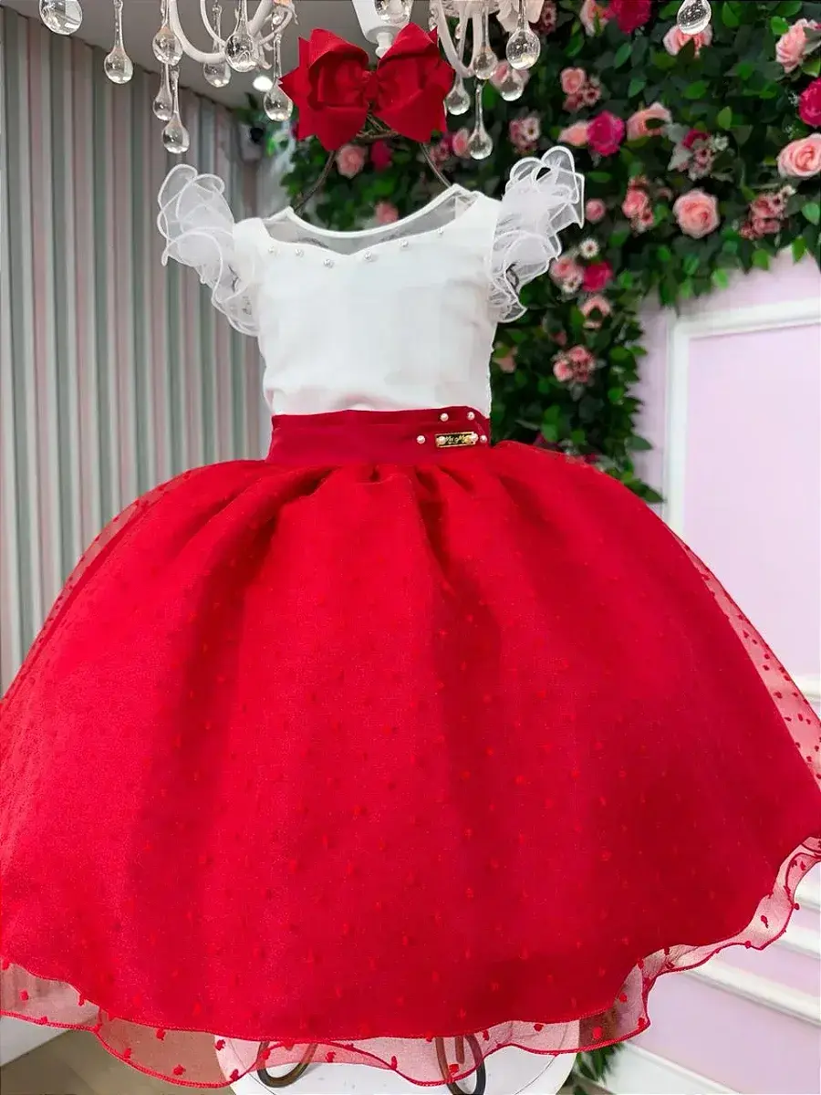 Vestido betani vermelho, foto 4