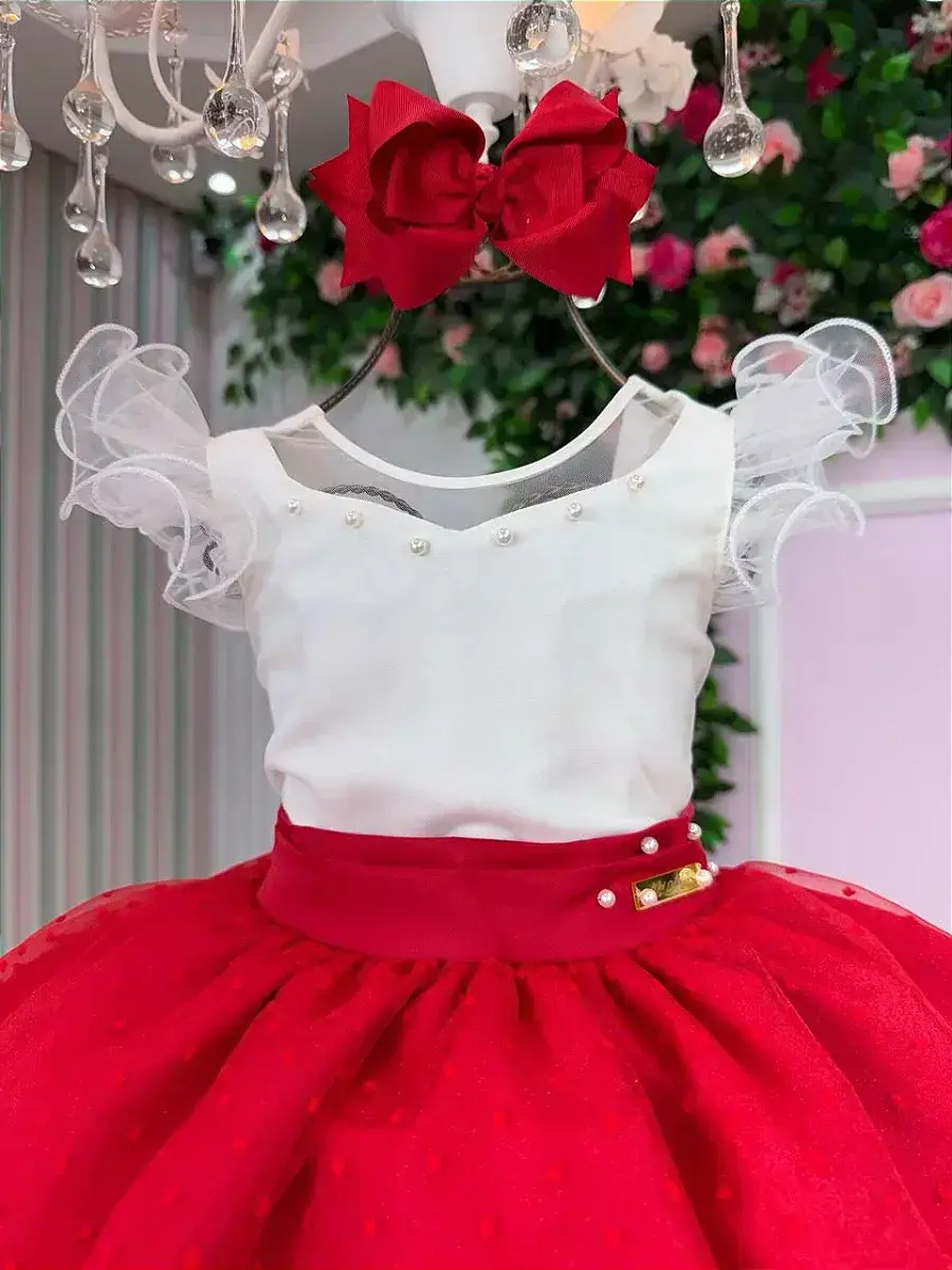 Vestido betani vermelho, foto 5