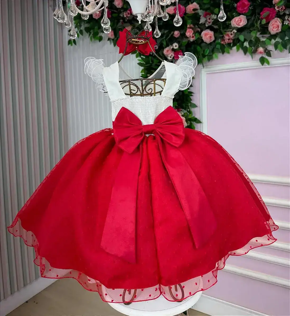 Vestido betani vermelho, foto 6