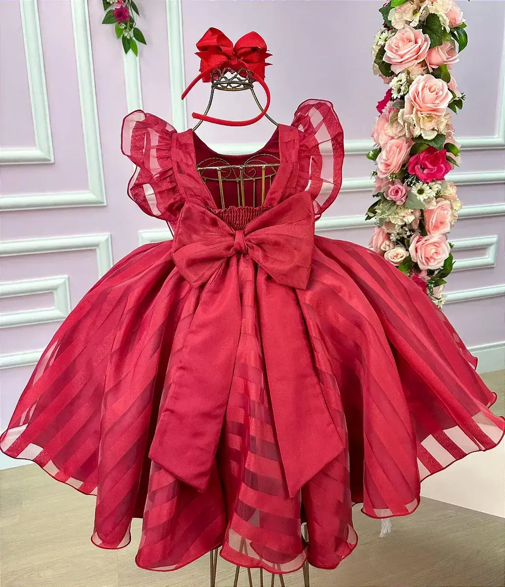 Vestido laila vermelho, foto 4