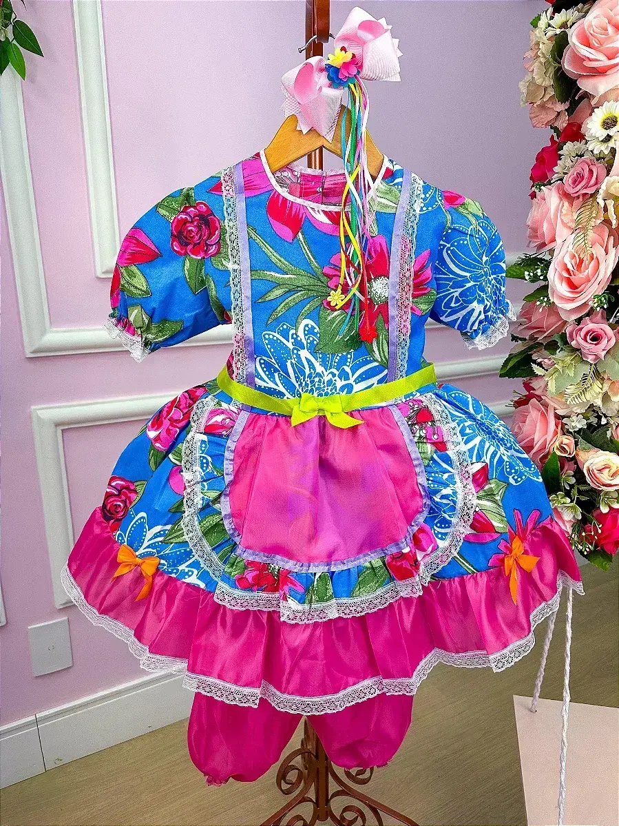 Vestido junino rute