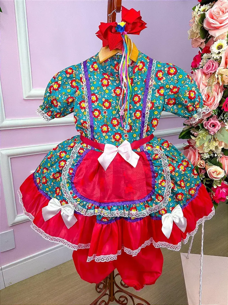 Vestido junino grete