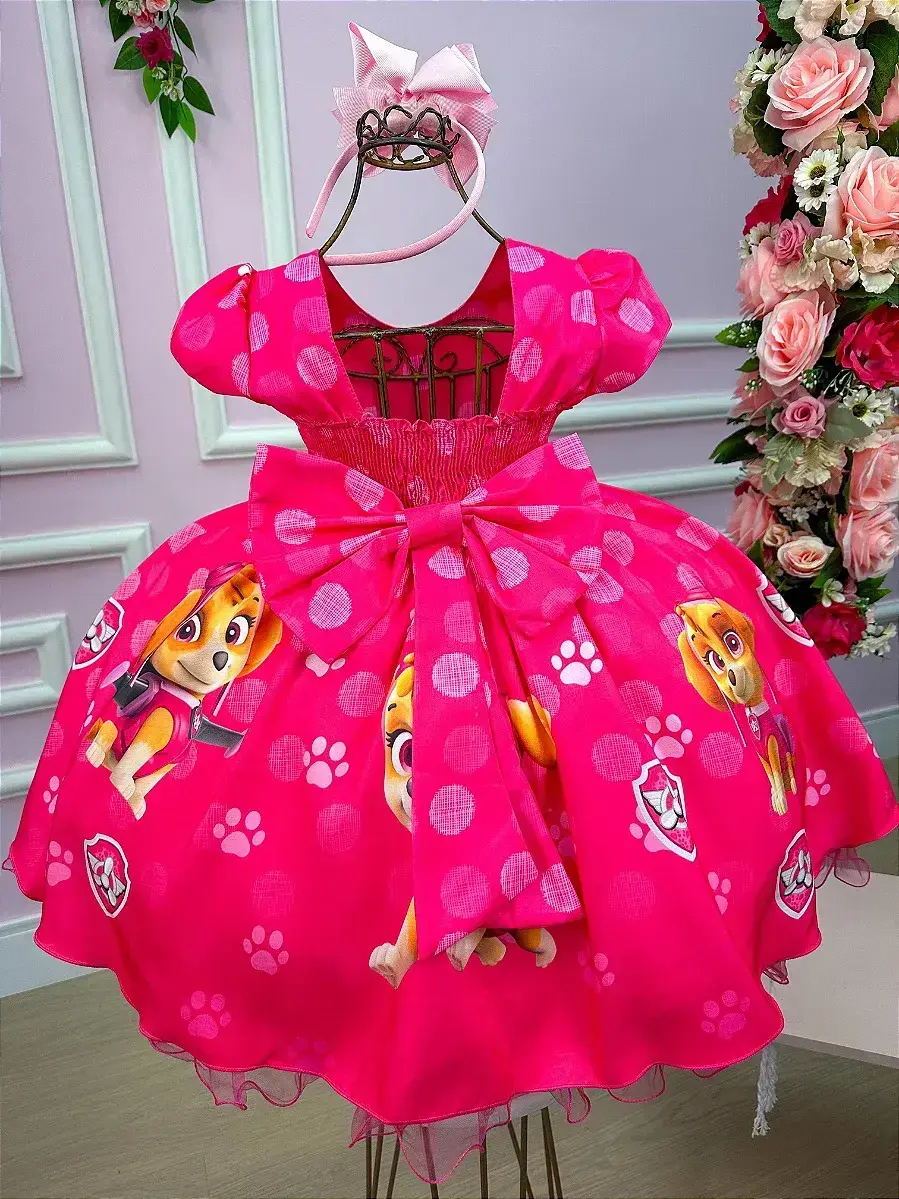 Vestido festa esquadrão canino, foto 4