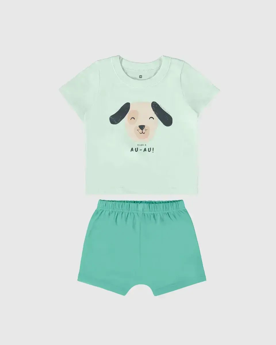 Conjunto camiseta frontal
