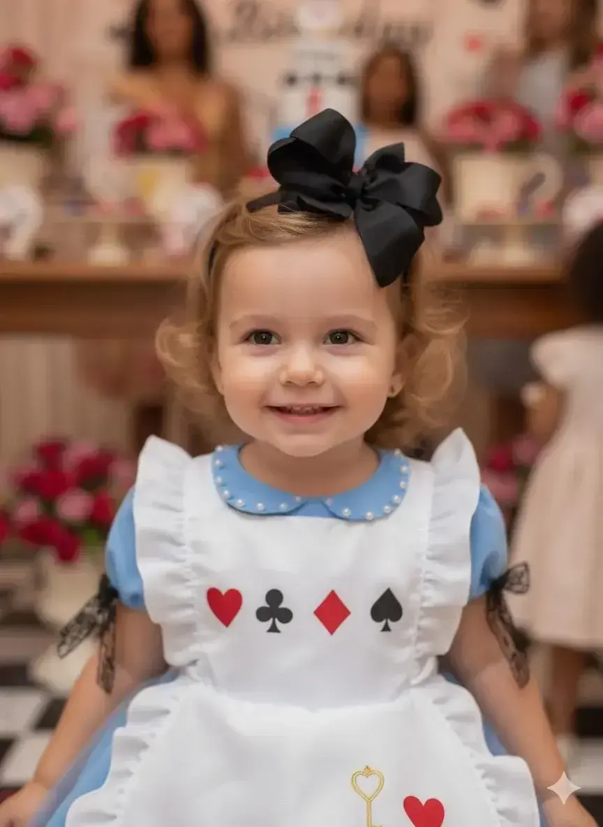 Vestido alice no pais das maravilhas, foto 2