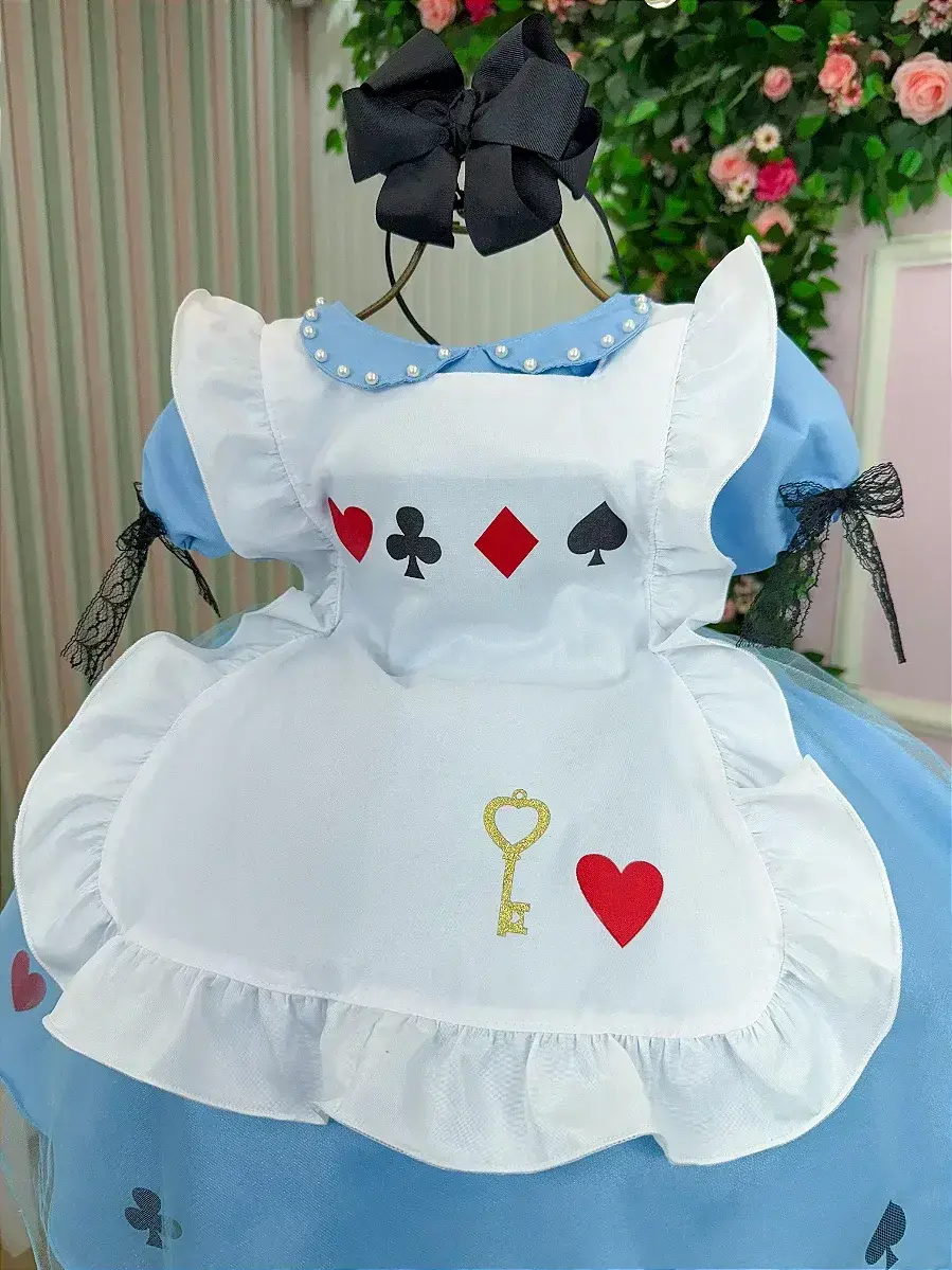 Vestido alice no pais das maravilhas, foto 6