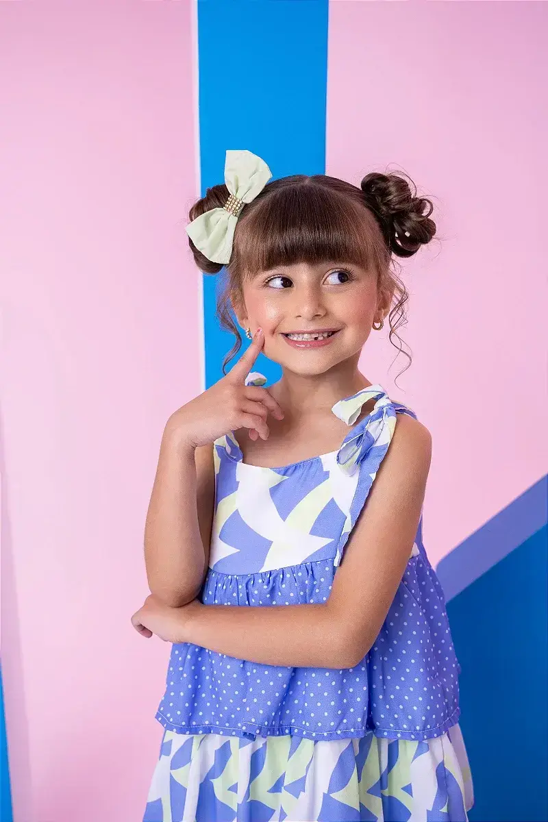 Vestido eloa azul, foto 3